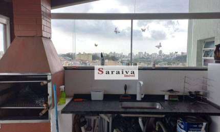 Cobertura com 2 dormitórios à venda, 100 m² por R$ 585.000,00 - Vila Camilópolis - Santo André/SP