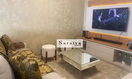 Flat com 2 dormitórios à venda, 72 m² por R$ 636.000 - Pitangueiras - Guarujá/SP