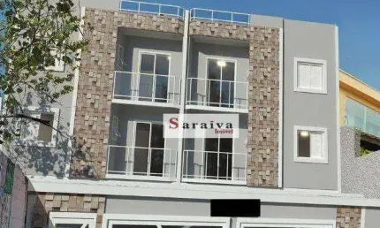 Cobertura à venda, 57 m² por R$ 460.000,00 - Jardim Utinga - Santo André/SP