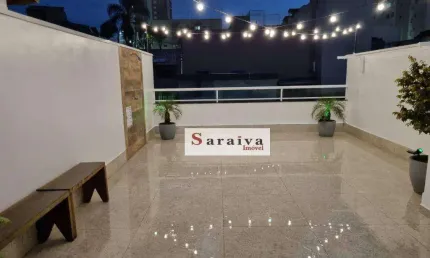 Cobertura com 3 dormitórios à venda, 140 m² por R$ 690.000 - Vila Valparaíso - Santo André/SP