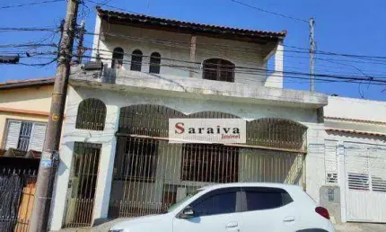 Sobrado com 3 dormitórios à venda, 237 m² por R$ 640.000,00 - Vila Curuçá - Santo André/SP
