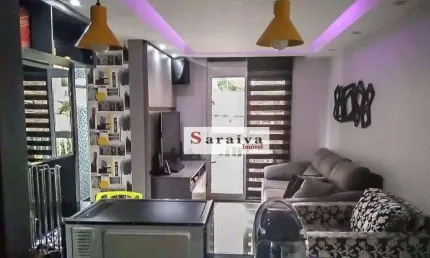 Apartamento com 2 dormitórios à venda, 46 m² por r$ 360.000,00 - taboão - são bernardo do campo/sp