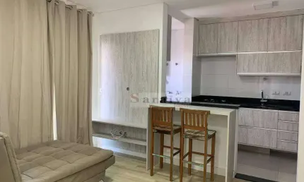 Apartamento com 1 dormitório para alugar, 52 m² por R$ 3.200,00/mês - Jardim Hollywood - São Bernardo do Campo/SP