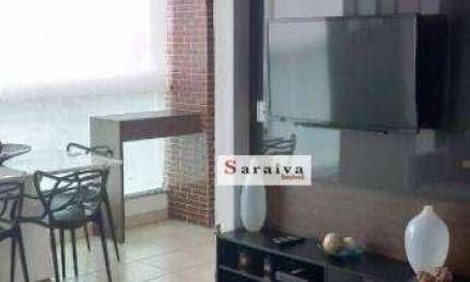 Apartamento com 1 dormitório à venda, 52 m² por R$ 555.000,00 - Jardim Hollywood - São Bernardo do Campo/SP