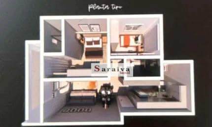 Apartamento com 2 dormitórios à venda, 67 m² por R$ 642.000 - Jardim Hollywood - São Bernardo do Campo/SP