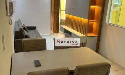 Apartamento com 2 dormitórios à venda, 50 m² por R$ 380.000,00 - Vila Curuçá - Santo André/SP