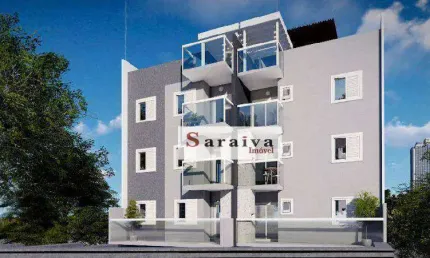 Apartamento com 2 dormitórios à venda, 68 m² por r$ 435.000 - vila curuçá - santo andré/sp