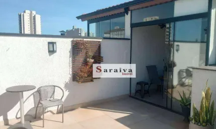 Cobertura com 2 dormitórios à venda, 79 m² por R$ 485.000 - Santa Maria - Santo André/SP