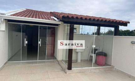 Cobertura com 3 dormitórios à venda, 166 m² por R$ 680.000,00 - Vila Scarpelli - Santo André/SP