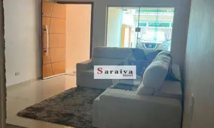 Sobrado com 3 dormitórios à venda, 210 m² por R$ 850.000,00 - Jardim Bom Pastor - Santo André/SP