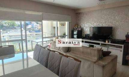 Apartamento com 3 dormitórios à venda, 92 m² por R$ 798.000 - Baeta Neves - São Bernardo do Campo/SP