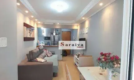 Apartamento com 2 dormitórios à venda, 48 m² por R$ 350.000,00 - Santa Maria - Santo André/SP