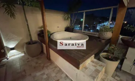 Cobertura com 4 dormitórios à venda, 194 m² por R$ 849.000 - Baeta Neves - São Bernardo do Campo/SP