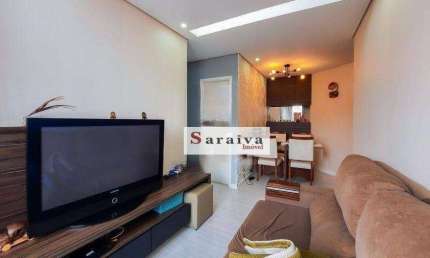 Apartamento com 3 dormitórios à venda, 80 m² por R$ 440.000,00 - Vila Euclides - São Bernardo do Campo/SP