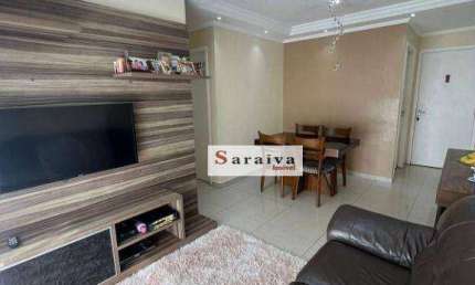 Apartamento com 2 dormitórios à venda, 54 m² por R$ 370.000 - Conjunto Residencial Pombeva - São Bernardo do Campo/SP