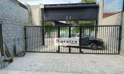 Galpão, 470 m² - venda por r$ 3.500.000 ou aluguel por r$ 22.814/mês - jardim - santo andré/sp