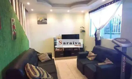 Sobrado com 3 dormitórios à venda, 220 m² por R$ 730.000 - Assunção - São Bernardo do Campo/SP