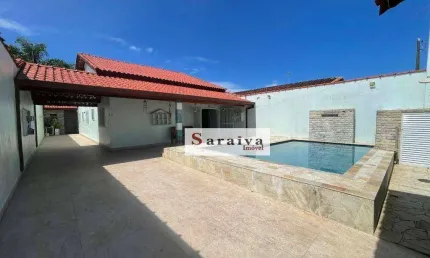 Casa com 3 dormitórios à venda, 120 m² por R$ 550.000,00 - Bopiranga - Itanhaém/SP