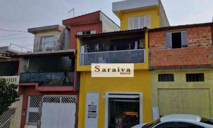 Sobrado com 5 dormitórios à venda, 240 m² por R$ 447.000,00 - Jardim Nossa Senhora de Fátima - São Bernardo do Campo/SP