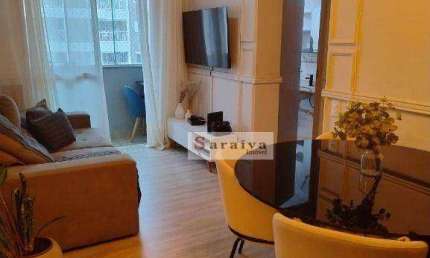 Apartamento com 2 dormitórios à venda, 56 m² por R$ 355.000,00 - Rudge Ramos - São Bernardo do Campo/SP