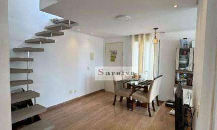 Cobertura com 2 dormitórios à venda, 86 m² por R$ 349.000 - Nova Petrópolis - São Bernardo do Campo/SP