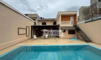 Sobrado com 6 dormitórios à venda, 380 m² por r$ 1.800.000,00 - vila baeta neves - são bernardo do campo/sp