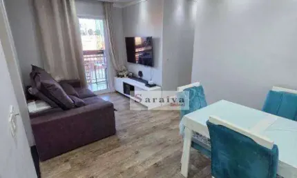 Apartamento com 3 dormitórios à venda, 72 m² por r$ 560.000 - centro - são bernardo do campo/sp