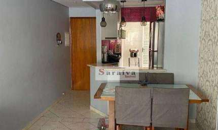 Apartamento com 2 dormitórios à venda, 60 m² por R$ 370.000 - Centro - São Bernardo do Campo/SP