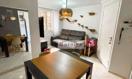 Apartamento com 3 dormitórios à venda, 73 m² por R$ 330.000 - Demarchi - São Bernardo do Campo/SP
