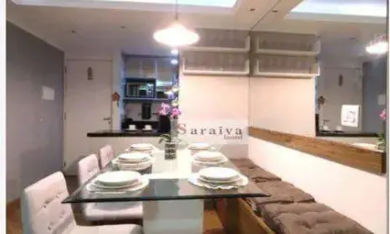 Apartamento com 2 dormitórios à venda, 47 m² por r$ 332.000 - taboão - são bernardo do campo/sp