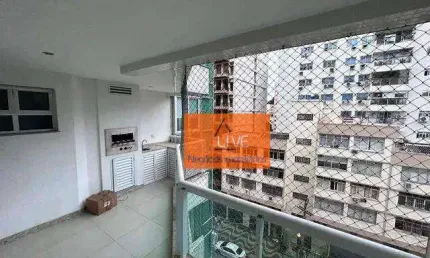 Live vende - Apartamento com 3 dormitórios à venda, 120 m² por R$ 1.600.000 - Ingá - Niterói/RJ