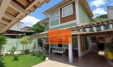 Live vende - Casa com 3 dormitórios à venda, 201 m² por R$ 780.000 - Badu - Niterói/RJ