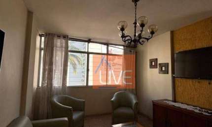 LIVE VENDE: Ótimo Apartamento 3 quartos, frente, vaga, Icaraí, Niterói - AP0389.