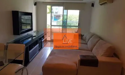 Flat com 2 dormitórios à venda, 84 m² por R$ 630.000,00 - Camboinhas - Niterói/RJ