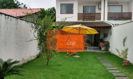 Casa com 3 dormitórios à venda, 180 m² por r$ 830.000,00 - itaipu - niterói/rj