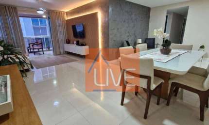 LIVE VENDE: Excelente Apartamento 4 quartos, 2 suítes, varanda, 2 vagas e lazer em Icaraí-  Niterói - AP0715.