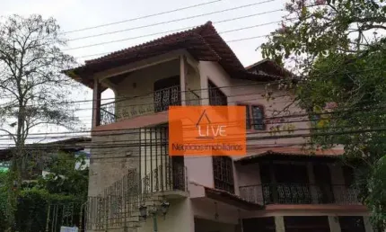 LIVE VENDE: BAIXOU!!!Ótima Casa com 6 quartos à venda, 321 m² por R$ 1.000.000 - Sape - Niterói/RJ