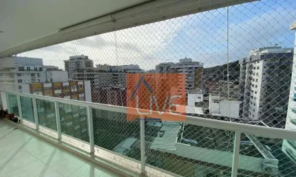 LIVE VENDE: Ótimo Apartamento com 2 quartos, varanda, lazer e vaga, 82 m² por R$ 860.000 - Icaraí - Niterói/RJ