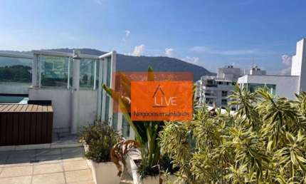 LIVE VENDE: Cobertura com 3 dormitórios à venda, 180 m² por R$ 1.800.000 - São Francisco - Niterói/RJ
