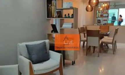 Live vende - apartamento com 3 dormitórios à venda, 90 m² por r$ 840.000 - santa rosa - niterói/rj