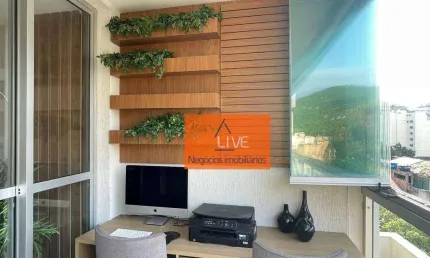 Apartamento com 2 dormitórios à venda, 78 m² por r$ 648.000,00 - santa rosa - niterói/rj
