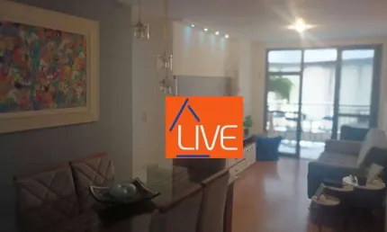 Live vende: apartamento com 3 quartos, vaga, varanda, lazer, 100 m² por r$ 640 mil