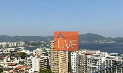 LIVE VENDE: Ótimo Apartamento com 2 quartos, suíte, varanda, lazer, vaga, 80 m² por R$ 750.000 - Ingá - Niterói/RJ