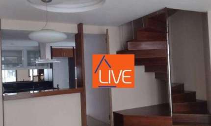 Live vende apartamento duplex alto padrão impecável, 3 quartos, 3 suítes, 2 vagas, bairro nobre de Jardim Icaraí.