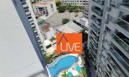 Live Vende: Ótimo Apartamento com 2 quartos, 1 suíte andar alto e Sol da manhã no melhor Clube Lazer de Icaraí - Niterói/RJ