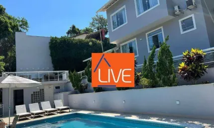 LIVE vende: Excelente Casa com 3 dormitórios, 3 suítes, lazer completo com 400 m² por R$ 1.500.000 - Vila Progresso - Niterói/RJ