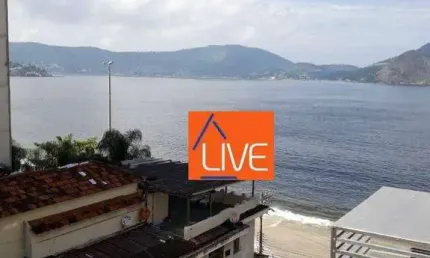 LIVE VENDE: Apartamento com 3 quartos, 1 suíte, sol da manhã, vista mar com vagA por R$ 685.000 - Ingá - Niterói/RJ