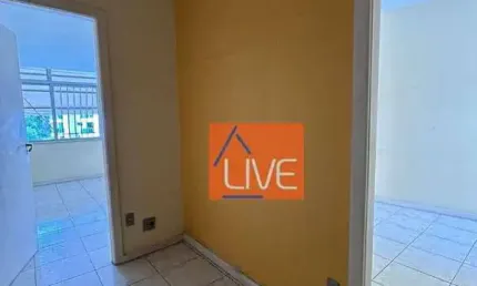 LIVE VENDE: Excelente sala no Edifício Centro Clínico Icaraí, sala ampla com divisória, 1 vaga.