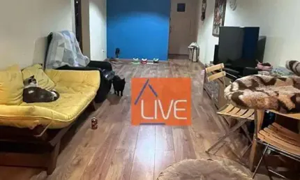 LIVE VENDE: Excelente apartamento, 2 quartos, suíte, varanda, de frente, vista indevassável,1 vaga. 72m²