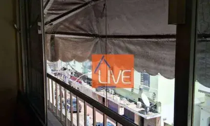 Live vende: apartamento de 3 quartos, dependência completa, otima localização, 77m².